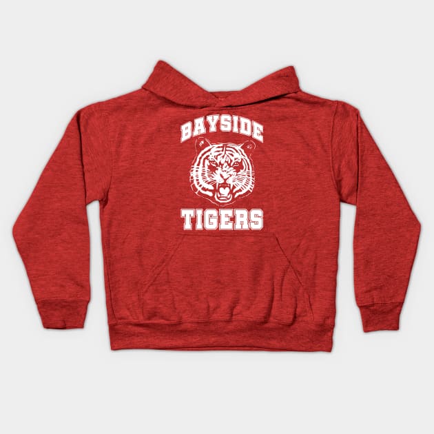 Bayside Tigers Kids Hoodie by Meta Cortex